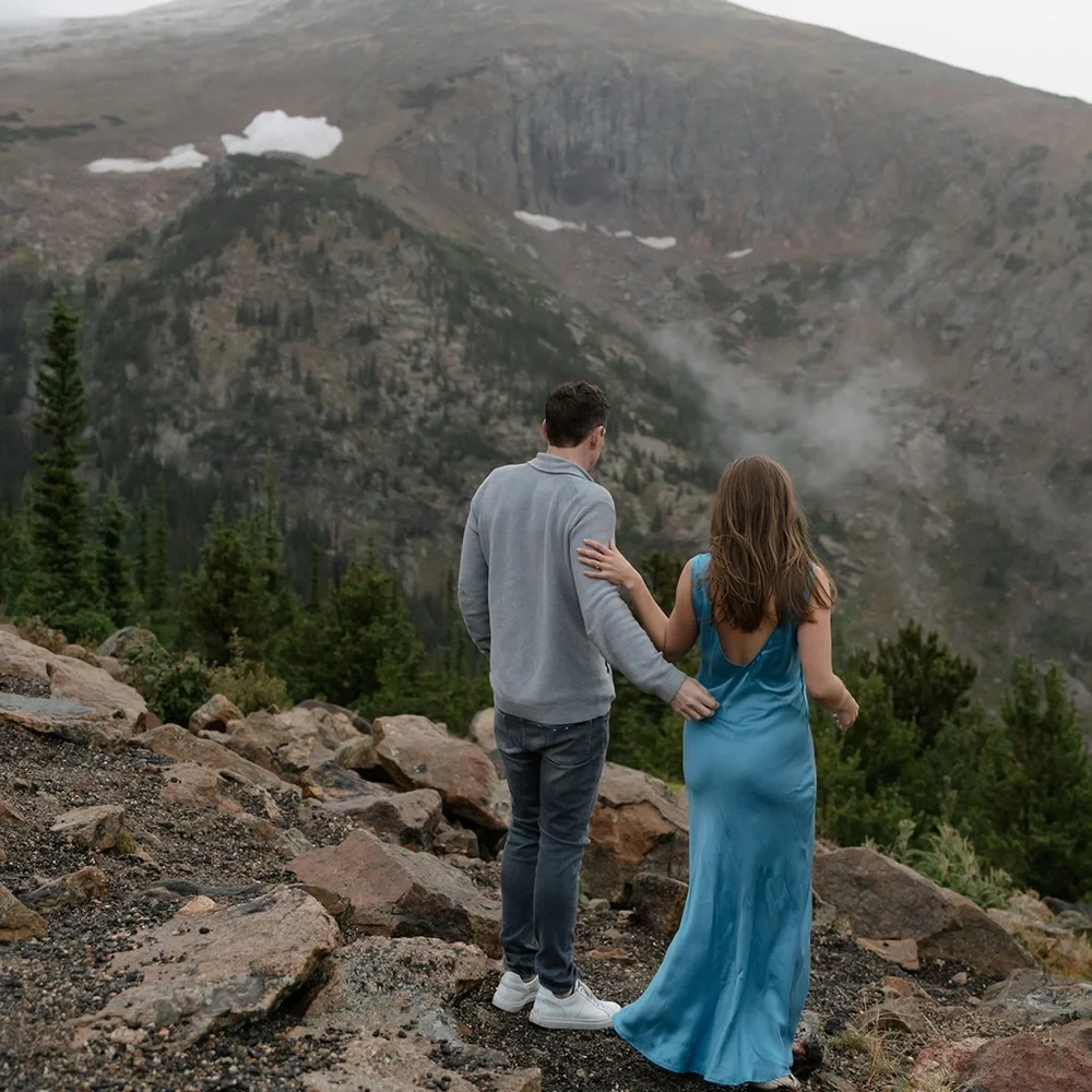 Asceno Slip Dress - Blue, Medium - Picture 3 of 6